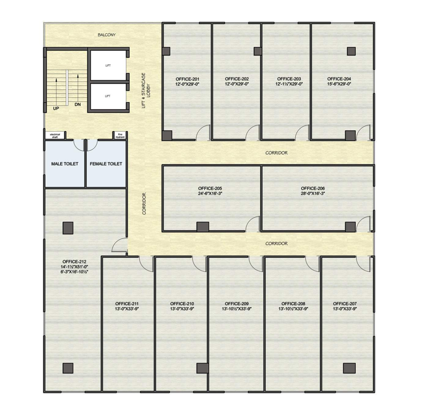 Office Space for lease in Mansarovar, Jaipur​